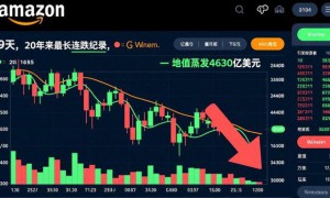 亚马逊股价九连跌：市值蒸发4630亿美元，AI巨额投资引发市场担忧