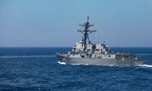 央视最新曝光：中美疑似爆发激烈海上交锋，外舰挑衅被我052D锁定