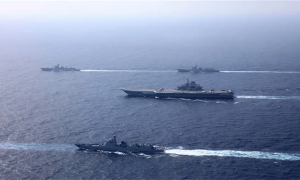 福建舰都列队太平洋了，第四艘航母还远吗？国防部正式回应