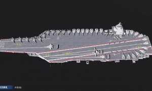 12万吨不是吹的？004 号航母轮廓曝光，将成史上最大航母