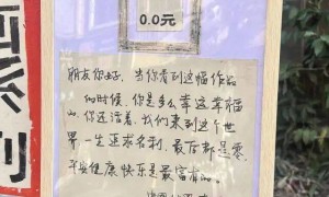 深圳街头“0.5元肖像”火了！摊主：给多少钱，办多少事